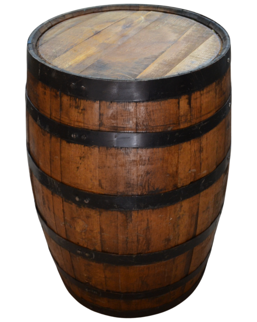 Wooden Barrel / Poseur Table