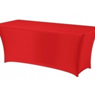 Trestle Table Spandex - 6ft - Red