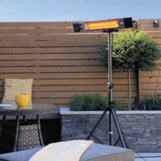 Patio Heater on Tripod Stand - Electric