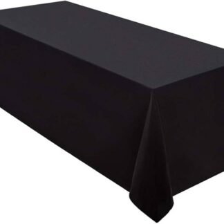 Table Linen Cloth 132'' x 90'' - Black