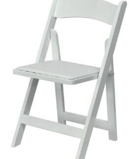 White Wedding Folding Chair - *SPECIAL OFFER*