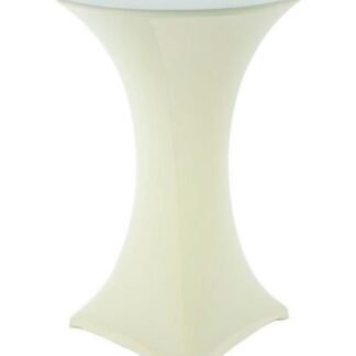Pod Table Spandex - White