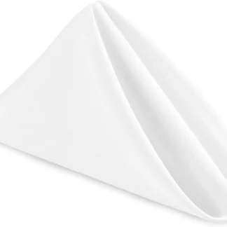 Linen Napkins - White 22'' x 22''