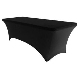 Trestle Table Spandex - 6ft - Black