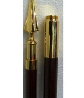 Mahogany Flag Pole - 8ft