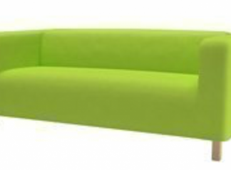 Classic Sofa - Lime Green